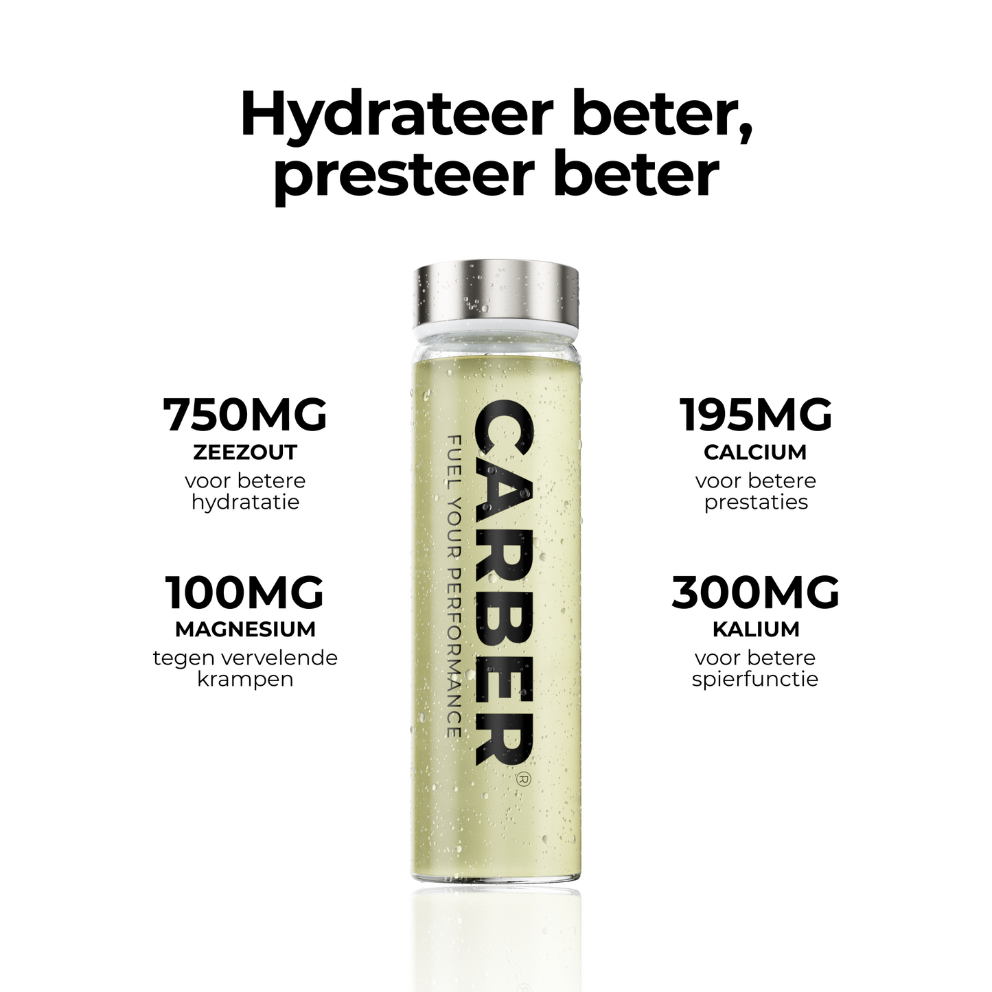 Carber Natural Electrolyte Hydration Mix